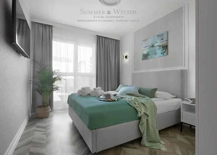 Apartament Luxury Summerwinter Malczewskiego 86 M 12 Gdańsk