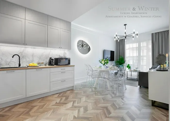 Apartament Luxury Summerwinter Malczewskiego 86 M 12 Gdańsk