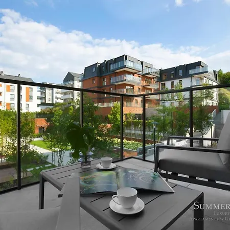 Luxury Art Malczewskiego 86 Gdansk, Summerwinter Brand Apartman *